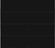 Modern Steel Collection 4 FLUSH PANEL