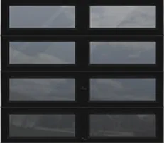 FLUSH WITH FULL VIEW LONG PANEL WINDOWS