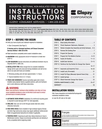 Non Insulated Steel Installation Instructions and Maintenance JPG 1
